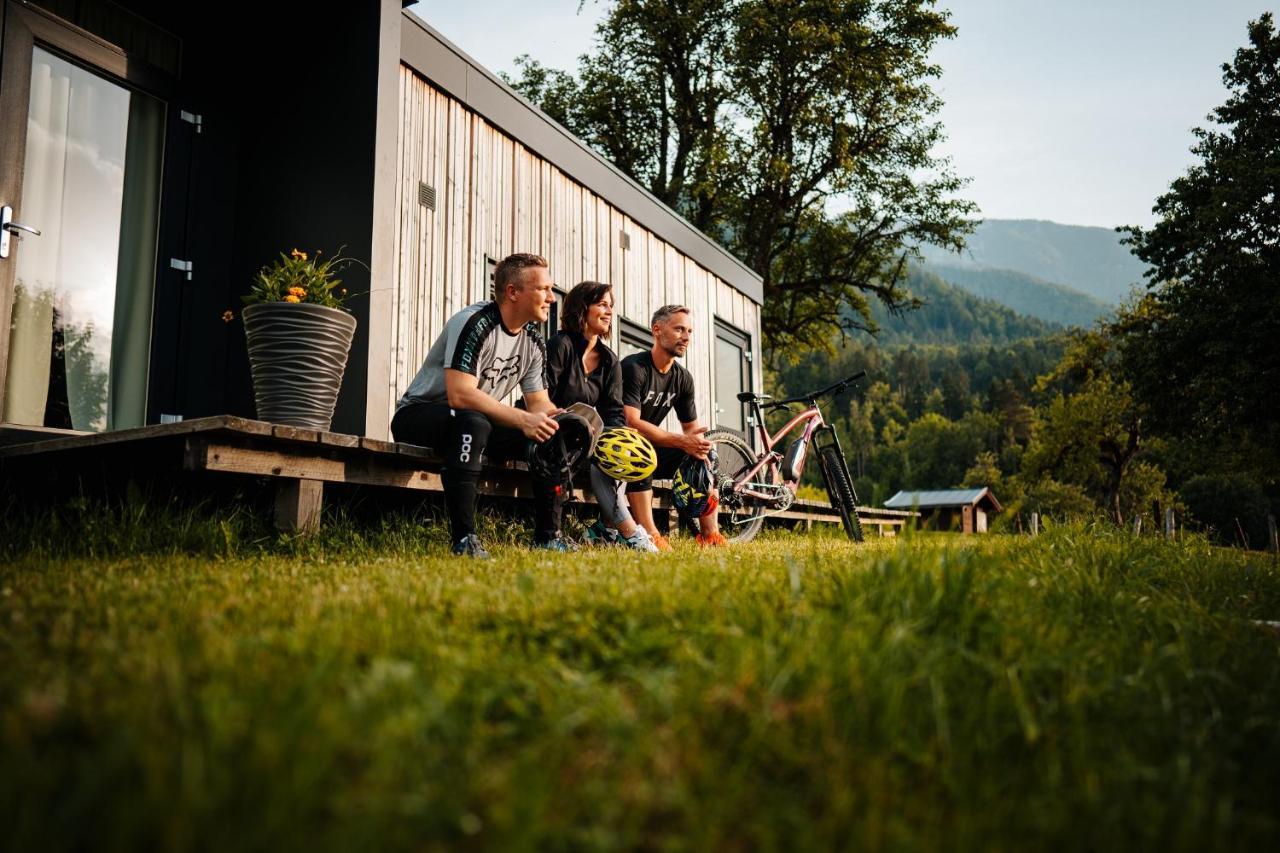 Chaletpark Petzen Hotell Feistritz ob Bleiburg Exteriör bild