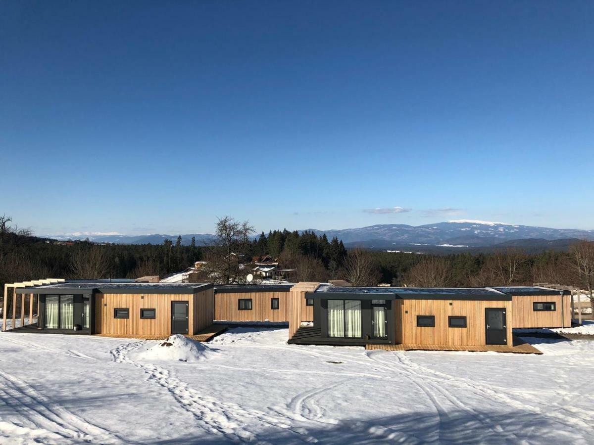 Chaletpark Petzen Hotell Feistritz ob Bleiburg Exteriör bild