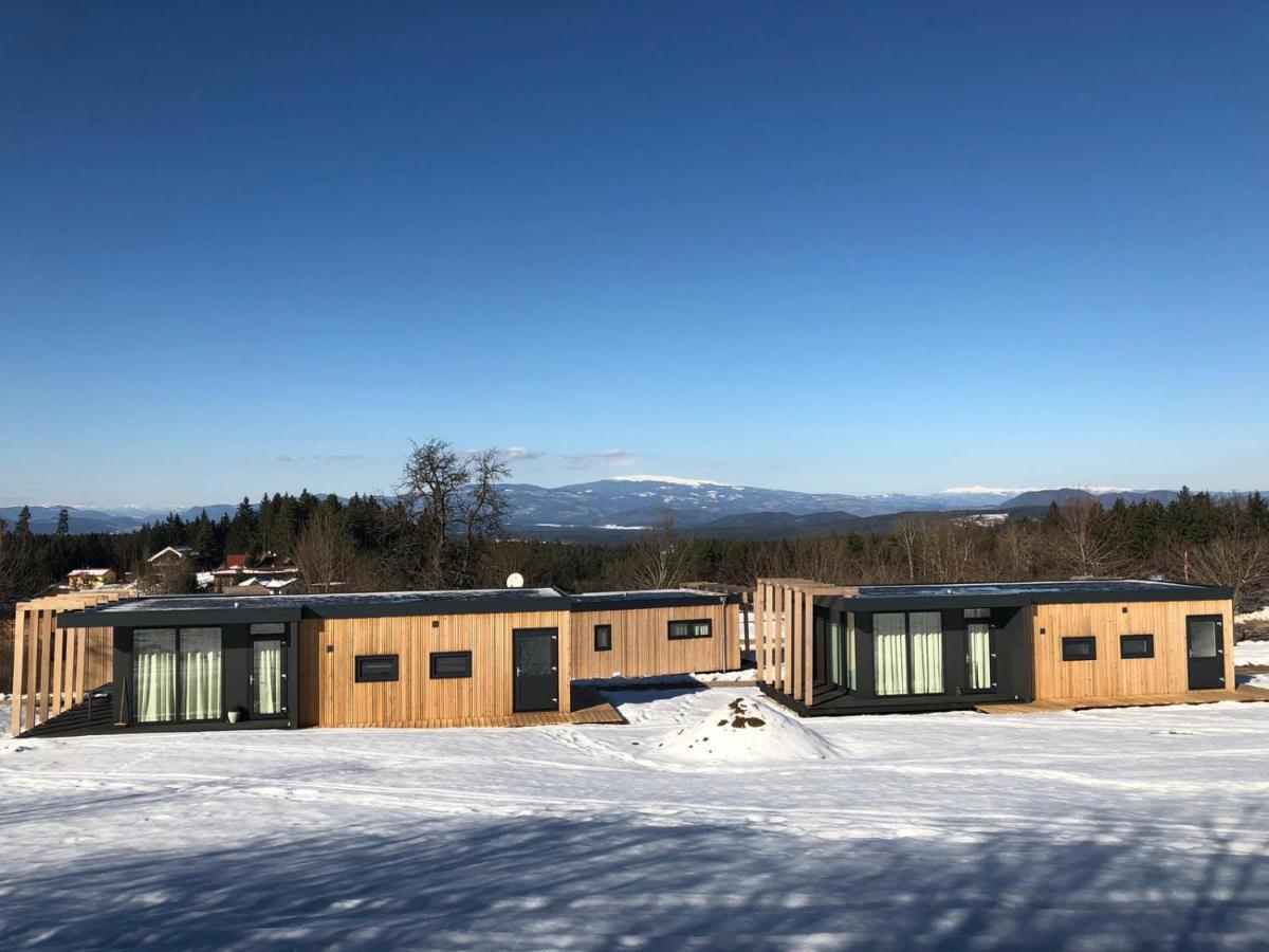 Chaletpark Petzen Hotell Feistritz ob Bleiburg Exteriör bild